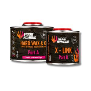 750ML WOOD ARMOUR - HARD WAX & OIL + X-LINK